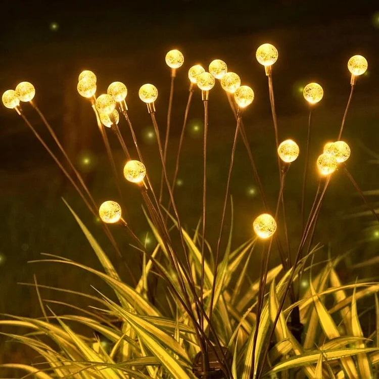 SolarGlow: Solar-Powered Firefly Garden Light with Color Play & Long Duration – for Yard & Outdoor Lighting
