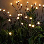 Solar Firefly Lights IP65 Weather Resistant Garden Stake Lighting