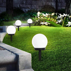 Solar Garden Lights LED Weatherproof Stake Mounted Outdoor Lighting