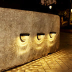 Solar Wall Lamp LED IP65 Weatherproof Plastic with Sensor Outdoor