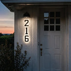 Solar House Number Light
