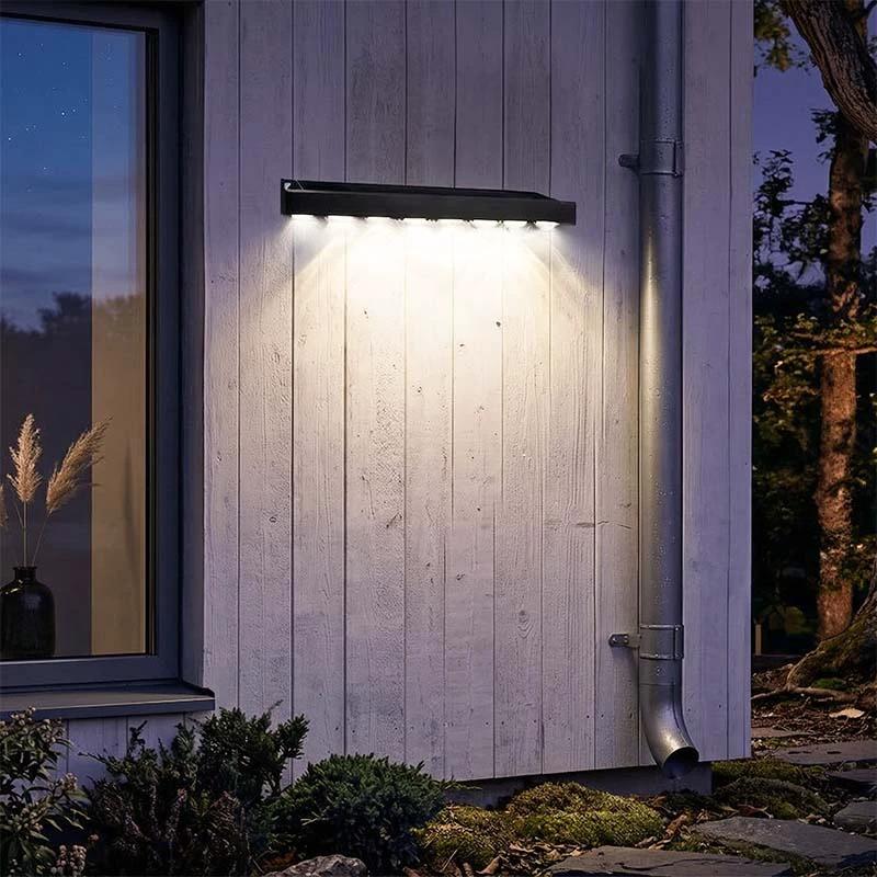 Solar LED Wall Lamp ABS Outdoor Wireless Motion Sensor Light