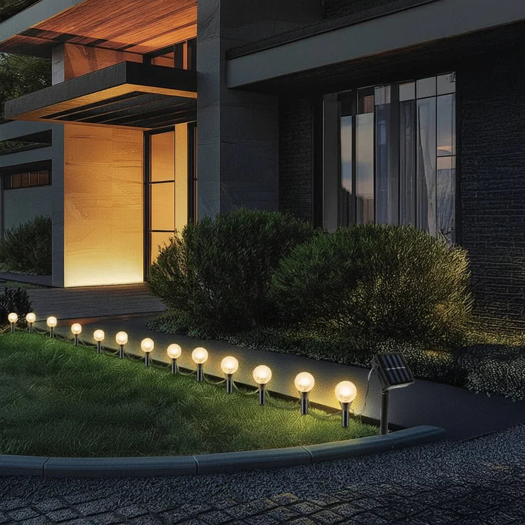 Solarglow – Solar Light String for Garden Lighting
