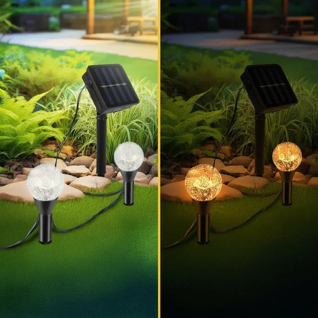 Solarglow – Solar Light String for Garden Lighting