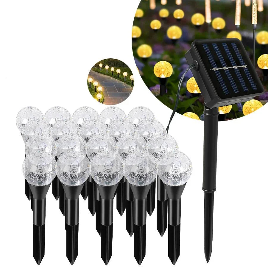 Solarglow – Solar Light String for Garden Lighting