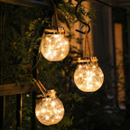 Solar Outdoor Lantern Waterproof LED Hanging Light
