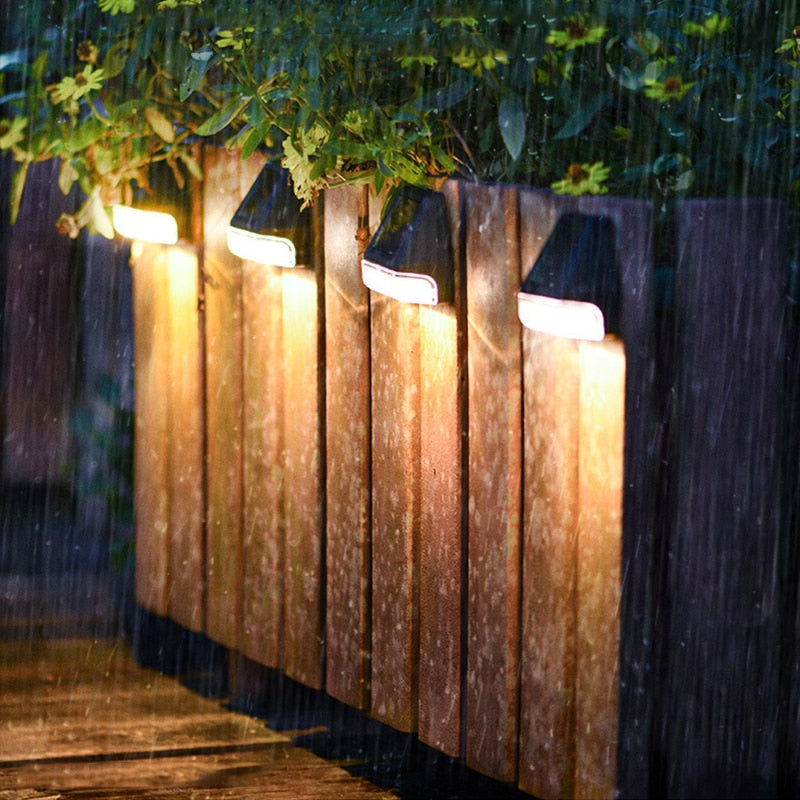 Solar Outdoor Light LED Landscape Lamp Stainless Steel IP65 Weather Resistant