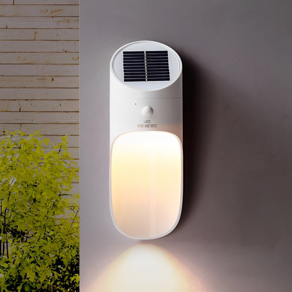 Solar Motion Sensor Wall Light, Outdoor Wireless LED Security Light, Weather Resistant
