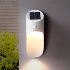 Solar Motion Sensor Wall Light, Outdoor Wireless LED Security Light, Weather Resistant