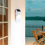 Solar Motion Sensor Wall Light, Outdoor Wireless LED Security Light, Weather Resistant