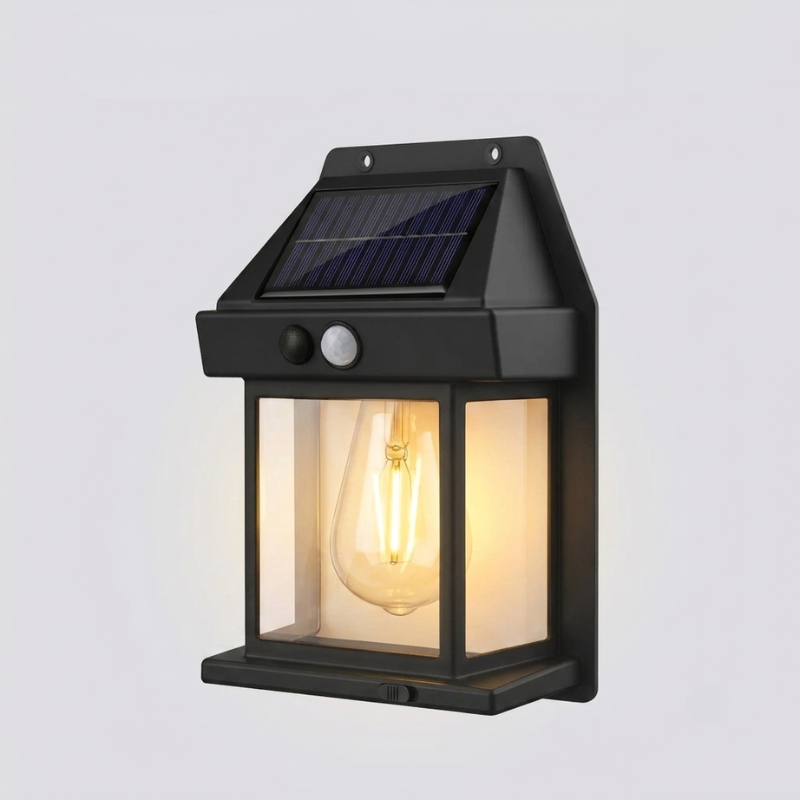 Solar Outdoor Wall Lights IP65 Waterproof Motion Sensor