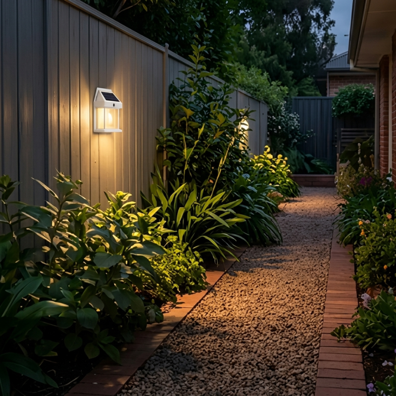 Solar Outdoor Wall Lights IP65 Waterproof Motion Sensor