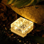 Solar Powered Outdoor Brick Light with Dusk Sensor – Waterproof Solar Garden Lights for Patio and Garden