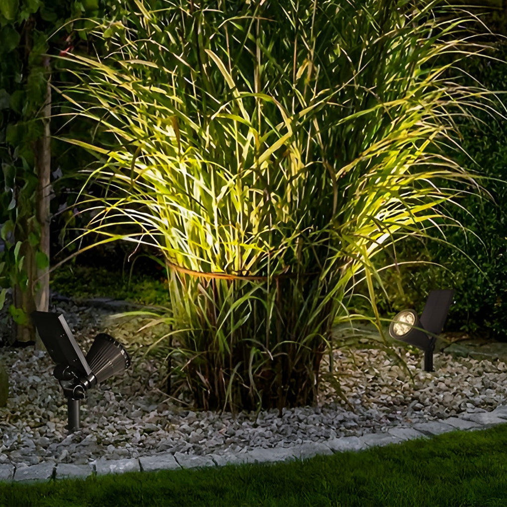Solar Powered Spotlight, LED Light Source, 7W Power, IP65 Waterproof