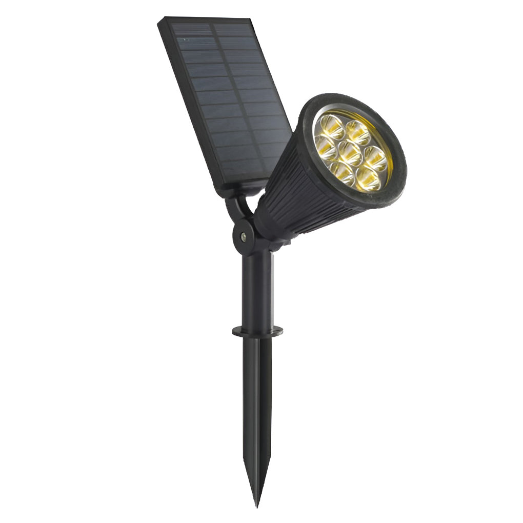 Solar Powered Spotlight, LED Light Source, 7W Power, IP65 Waterproof