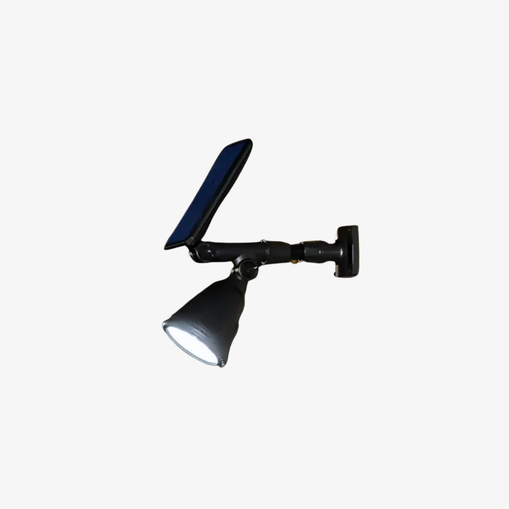 Solar Garden Spotlight LED IP55 Outdoor Light with Dusk Sensor 9 Color Modes