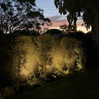 Solar Spotlight Pack LED Outdoor Lighting Weatherproof with Ground Stakes