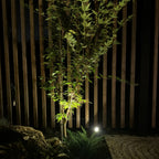 Solar Spotlight Pack LED Outdoor Lighting Weatherproof with Ground Stakes
