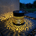 Solar Wall Light LED Weatherproof Iron Dusk Sensor