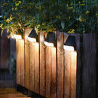 Solar Wall Light Automatic Dusk to Dawn LED Outdoor Black