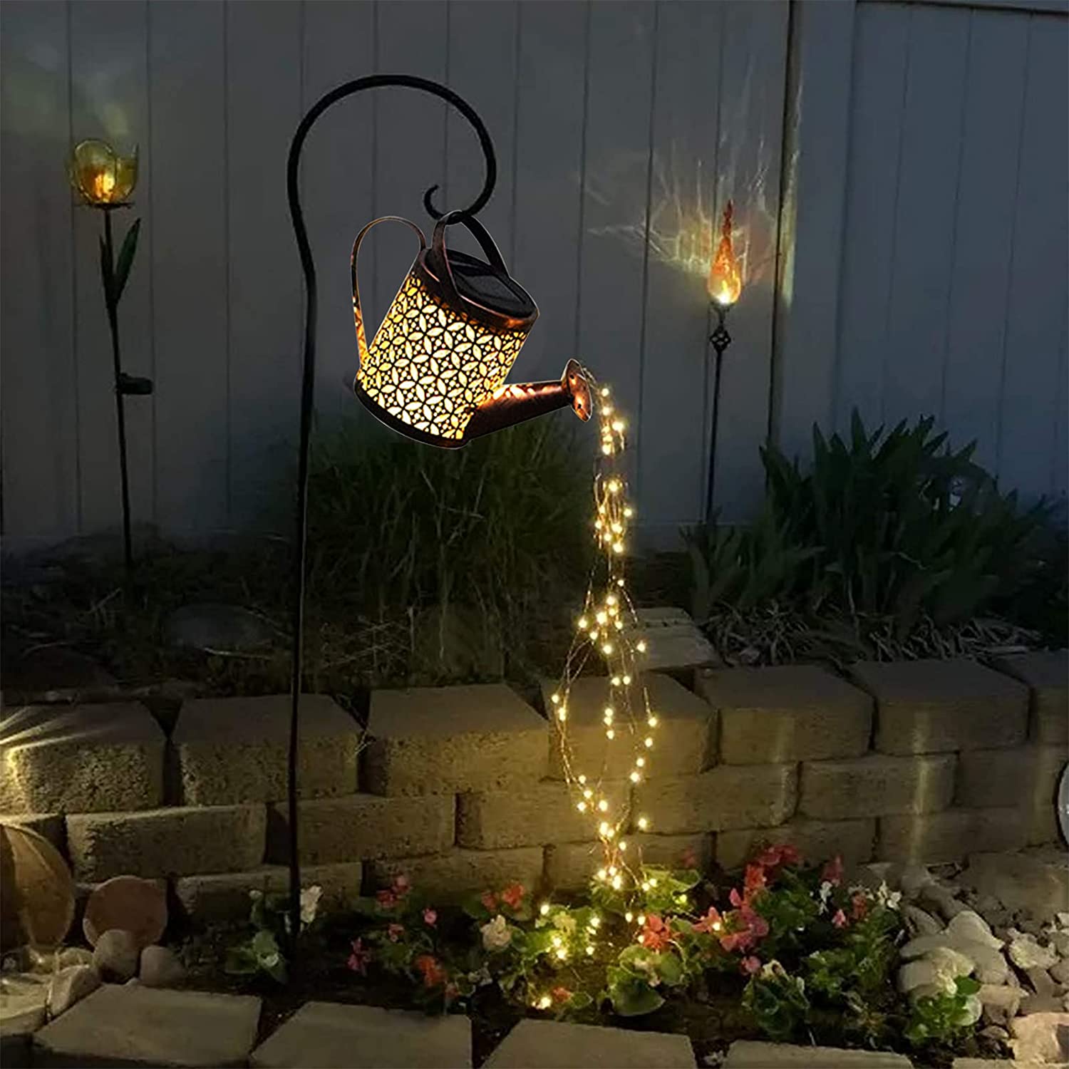 SolariaGlow: Magical Solar Garden Light – LED Outdoor Lighting for Terrace & Garden