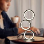 SolarisBeam: Modern LED Table Lamp – Warm Light for Living Room & Office