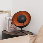 Tripod Table Lamp, Sand Black & Gold Interior