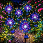 Solvene Fireworks Solar Garden Lights – 120 LED IP65 Outdoor Lighting (Set of 6)