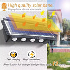 Solvyn Solar Wall Lamp – LED Outdoor Wall Lamp with IP65 Rating