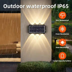 Solvyn Solar Wall Lamp – LED Outdoor Wall Lamp with IP65 Rating