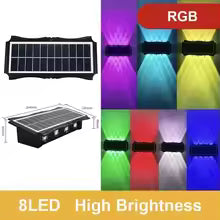 Solvyn Solar Wall Lamp – LED Outdoor Wall Lamp with IP65 Rating