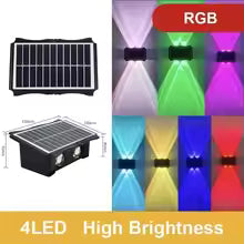 Solvyn Solar Wall Lamp – LED Outdoor Wall Lamp with IP65 Rating