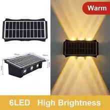 Solvyn Solar Wall Lamp – LED Outdoor Wall Lamp with IP65 Rating