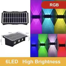 Solvyn Solar Wall Lamp – LED Outdoor Wall Lamp with IP65 Rating