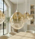 Wela LED Pendant Light | Mouth-Blown Glass, 6 Flames