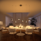 Wela LED Pendant Light | Mouth-Blown Glass, 6 Flames