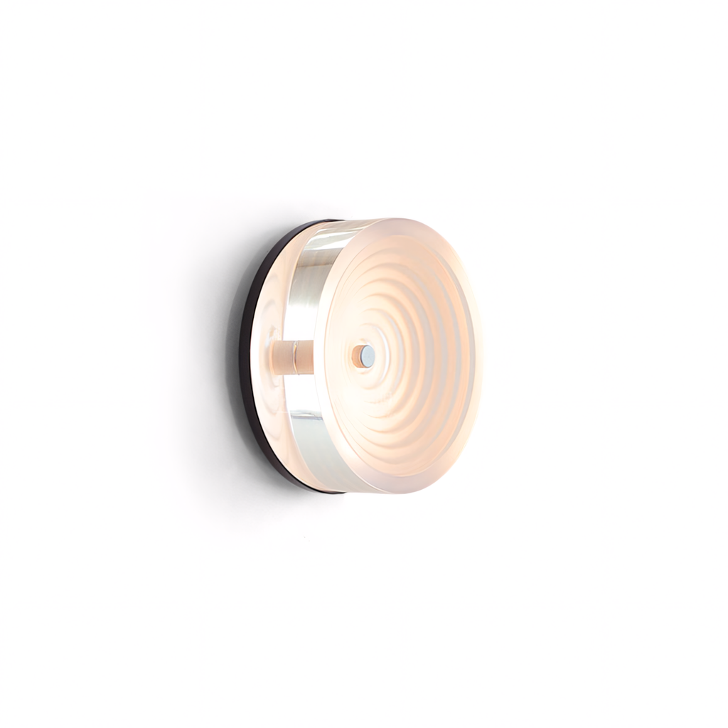 Concentric LED Wall Sconce, Ultra-Flush Halo