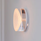 Concentric LED Wall Sconce, Ultra-Flush Halo