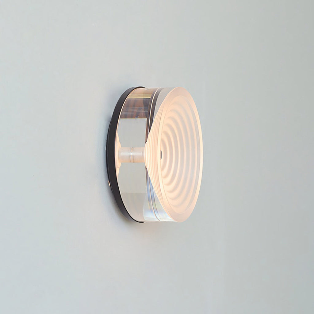 Concentric LED Wall Sconce, Ultra-Flush Halo