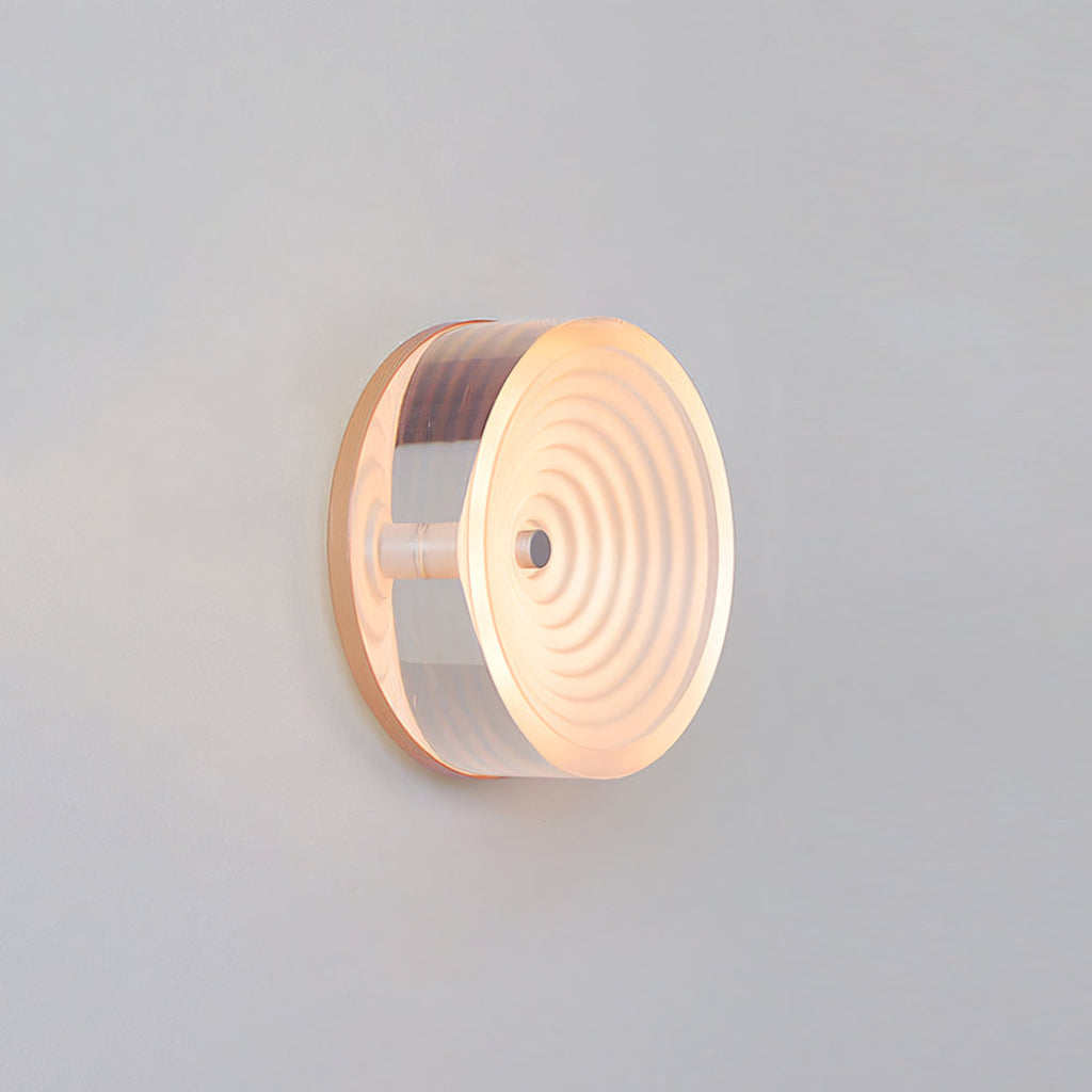 Concentric LED Wall Sconce, Ultra-Flush Halo