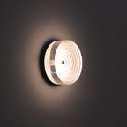 Concentric LED Wall Sconce, Ultra-Flush Halo