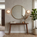 Concentric LED Wall Sconce, Ultra-Flush Halo