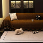 SoraLinie: Stylish Sofa Cover with Modern Line Design & Soft Quality – for Living & Seating Areas