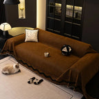 SoraLinie: Stylish Sofa Cover with Modern Line Design & Soft Quality – for Living & Seating Areas