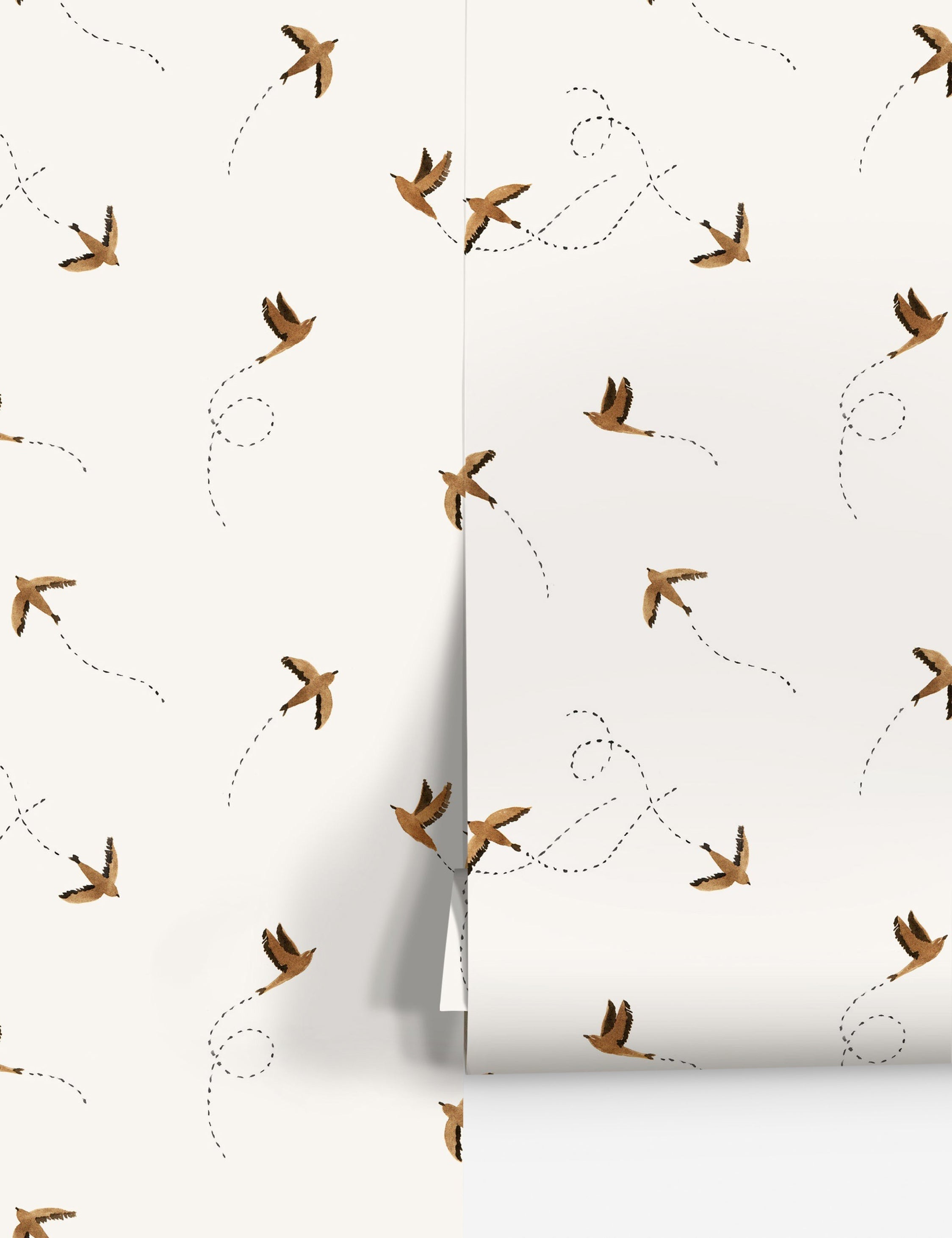 Sierra Sparrow Wallpaper | Textured Design, Nature-Inspired