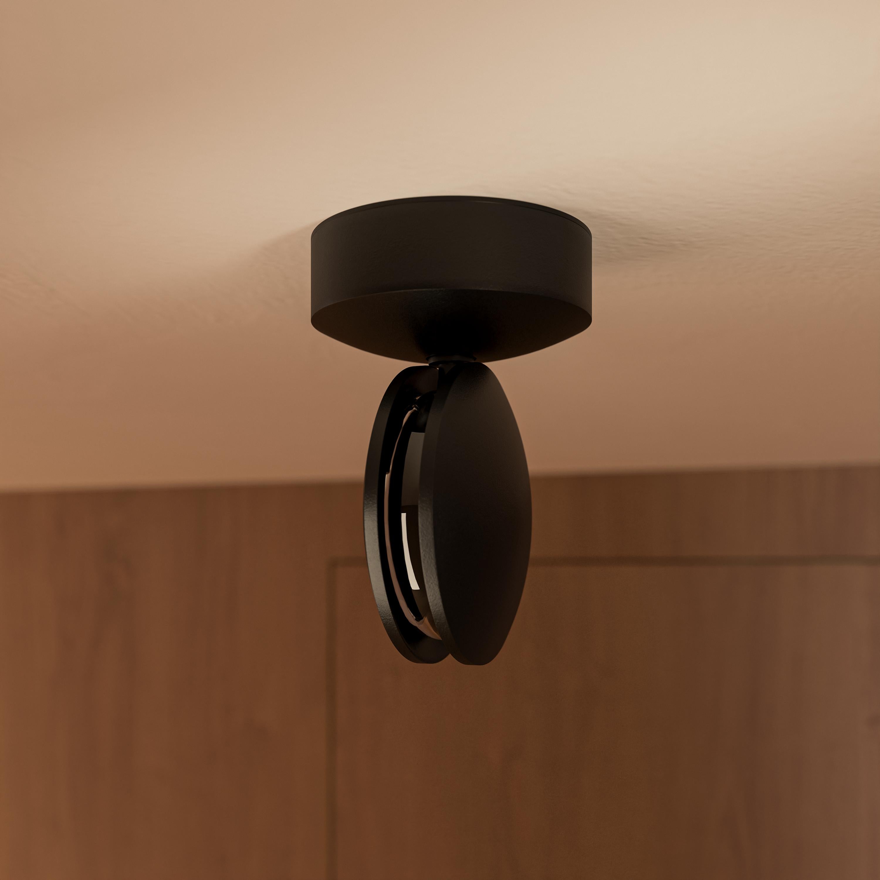 Sola Spotlight Wall Light | 360° Rotatable, Matt White
