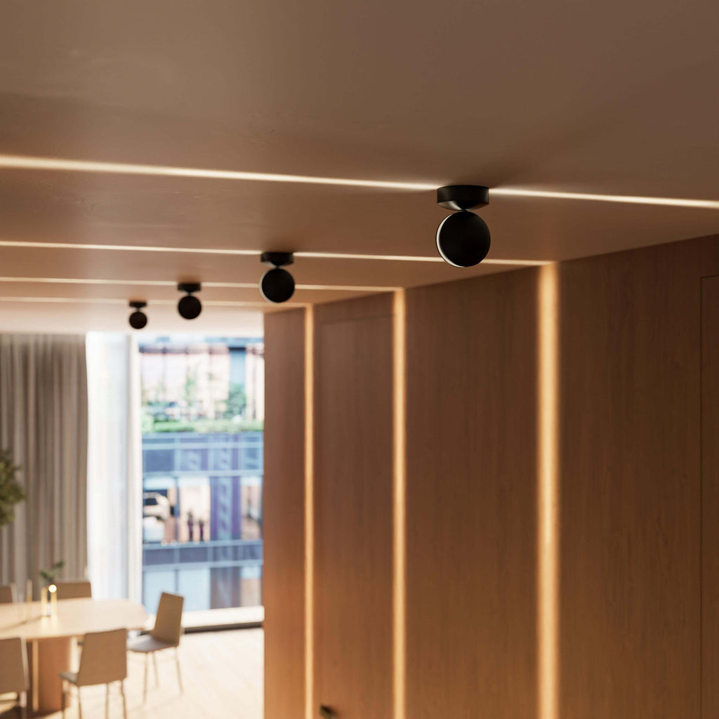 Sola Spotlight Wall Light | 360° Rotatable, Matt White