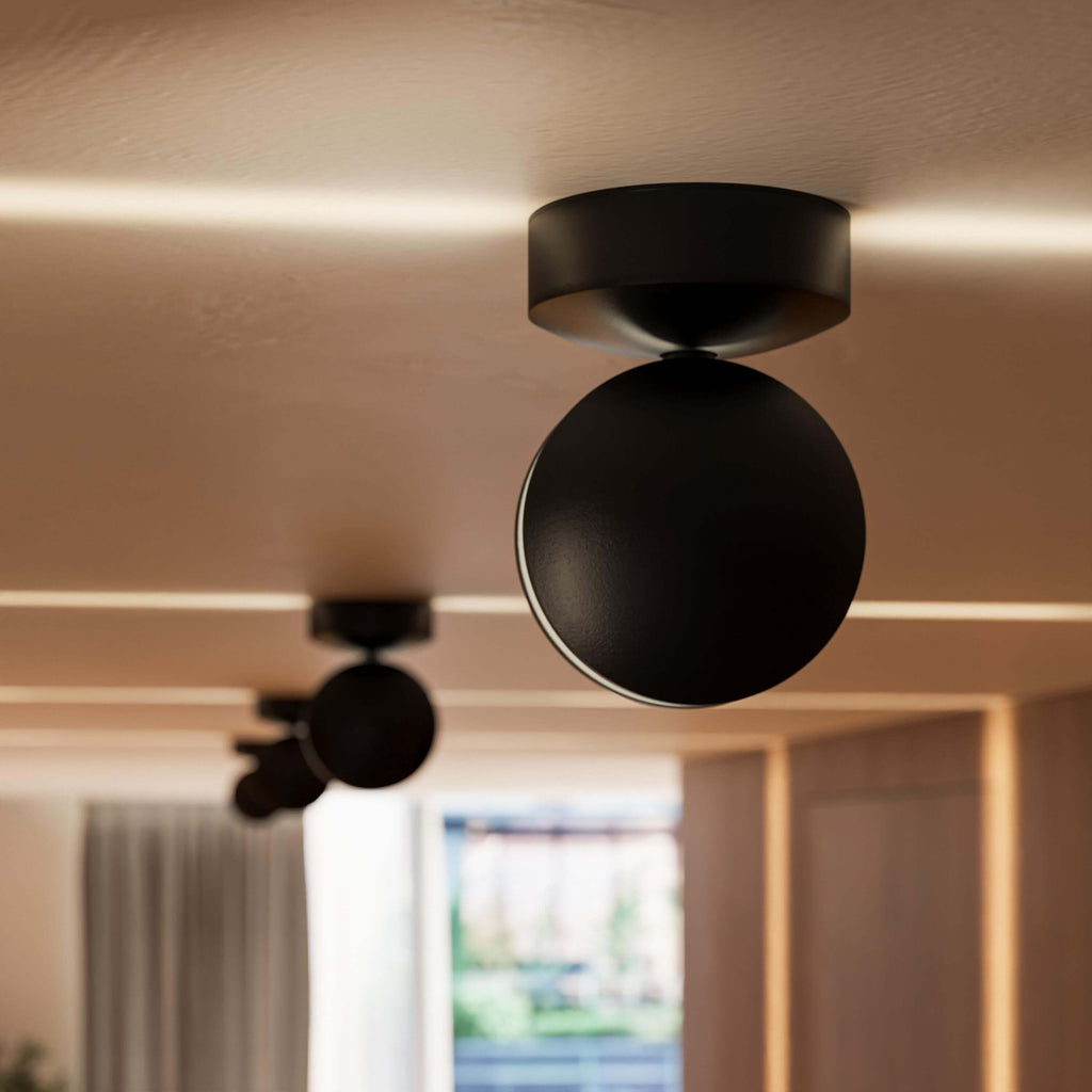 Sola Spotlight Wall Light | 360° Rotatable, Matt White