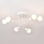 Mid-Century Sputnik Semi-Flush Ceiling Lamp