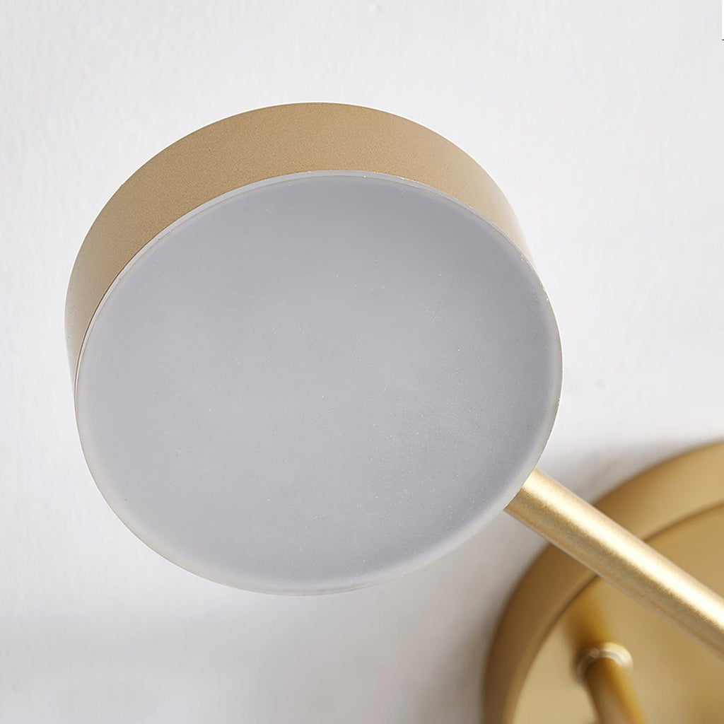 Modern Brass Globe LED Sputnik Ceiling Light 6-Light